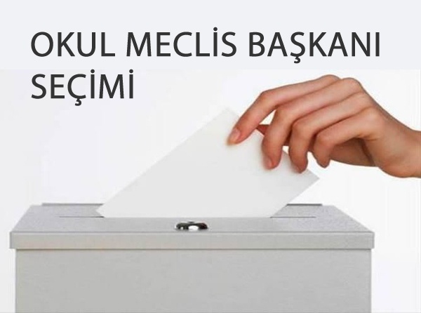 2018-2019 OKUL MECLİS BAŞKANI SEÇİMİ YAPILDI...